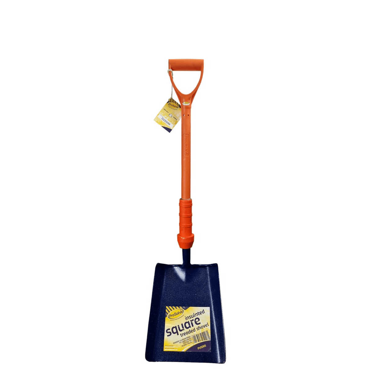 INSULATED SQUARE MOUTH SHOVEL TREADED - BS8020 - Ready Set SuppliedINSULATED SQUARE MOUTH SHOVEL TREADED - BS8020