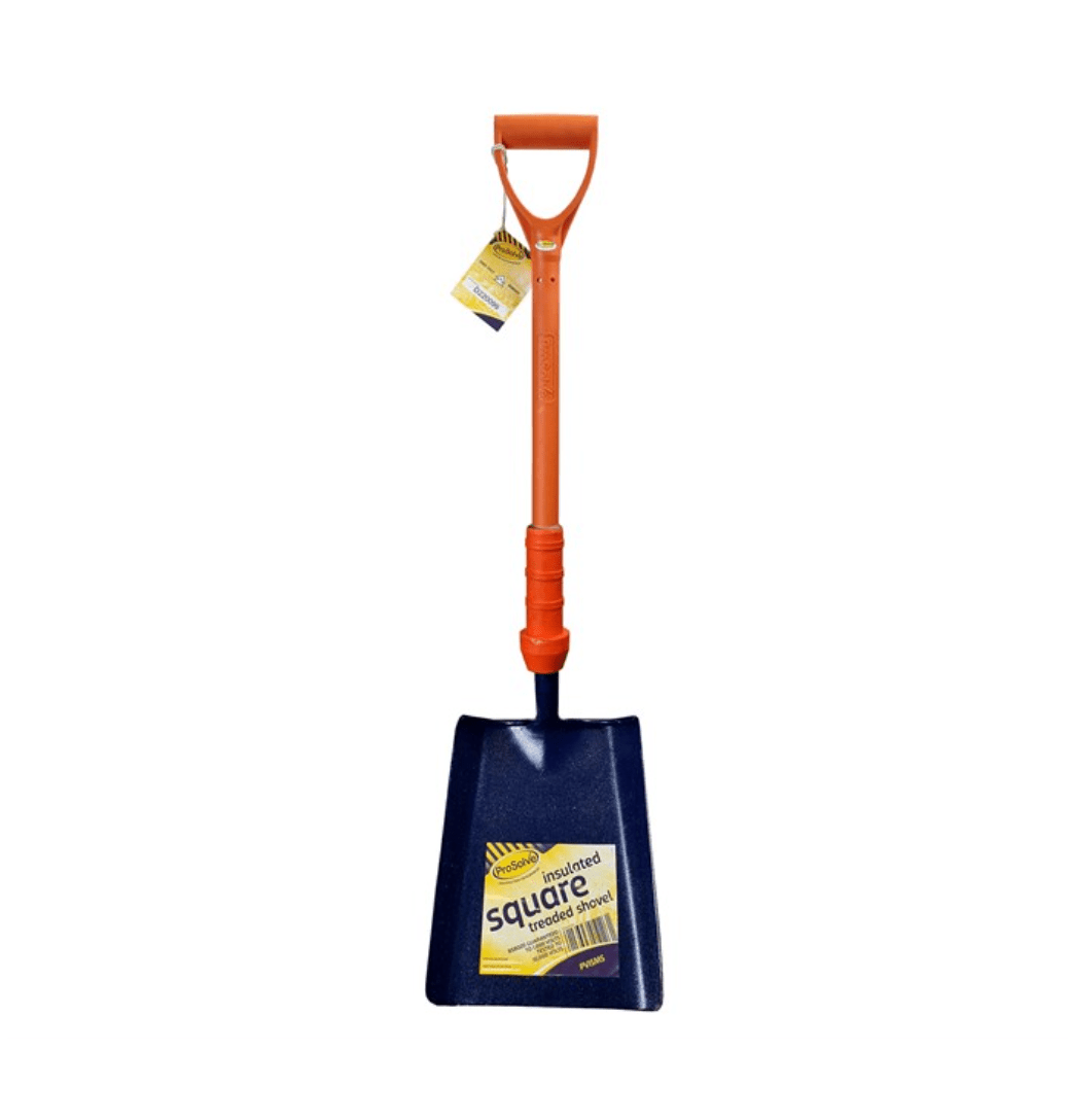Insulated square mouth shovel Treaded - Ready Set SuppliedInsulated square mouth shovel Treaded92