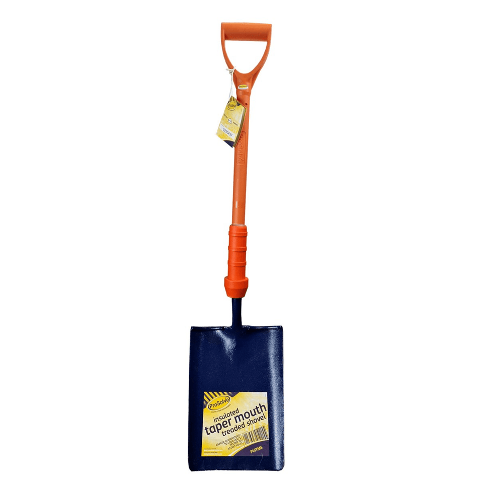 INSULATED TAPER MOUTH TREADED SHOVEL - BS8020 - Ready Set SuppliedINSULATED TAPER MOUTH TREADED SHOVEL - BS8020