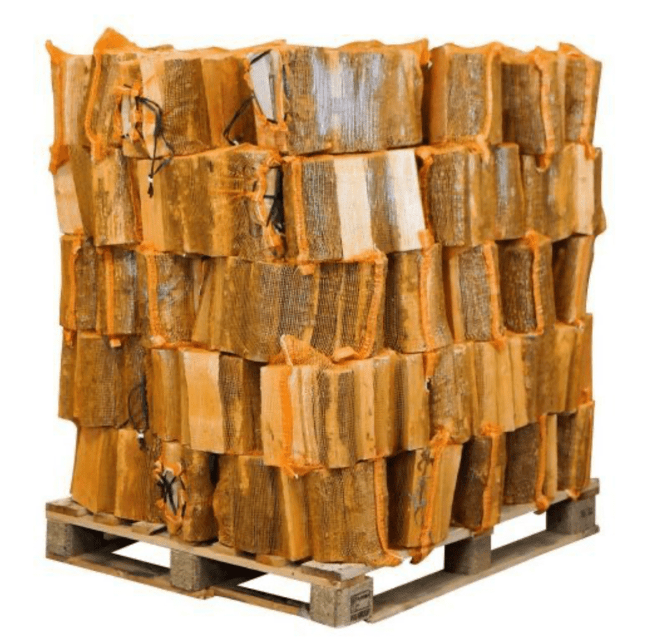 Kiln Dried Ash Logs Nets 54 X 25L - Ready Set SuppliedKiln Dried Ash Logs Nets 54 X 25L