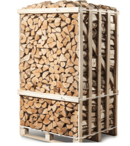KILN - DRIED BIRCH FIREWOOD LOGS POWERCRATE 2.2M³ - Ready Set SuppliedKILN - DRIED BIRCH FIREWOOD LOGS POWERCRATE 2.2M³