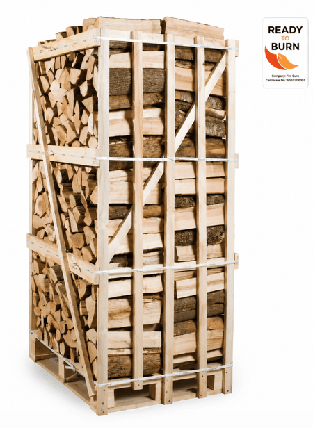 KILN DRIED BIRCH LOGS JUMBO XL 1.8RM CRATE - Ready Set SuppliedKILN DRIED BIRCH LOGS JUMBO XL 1.8RM CRATE