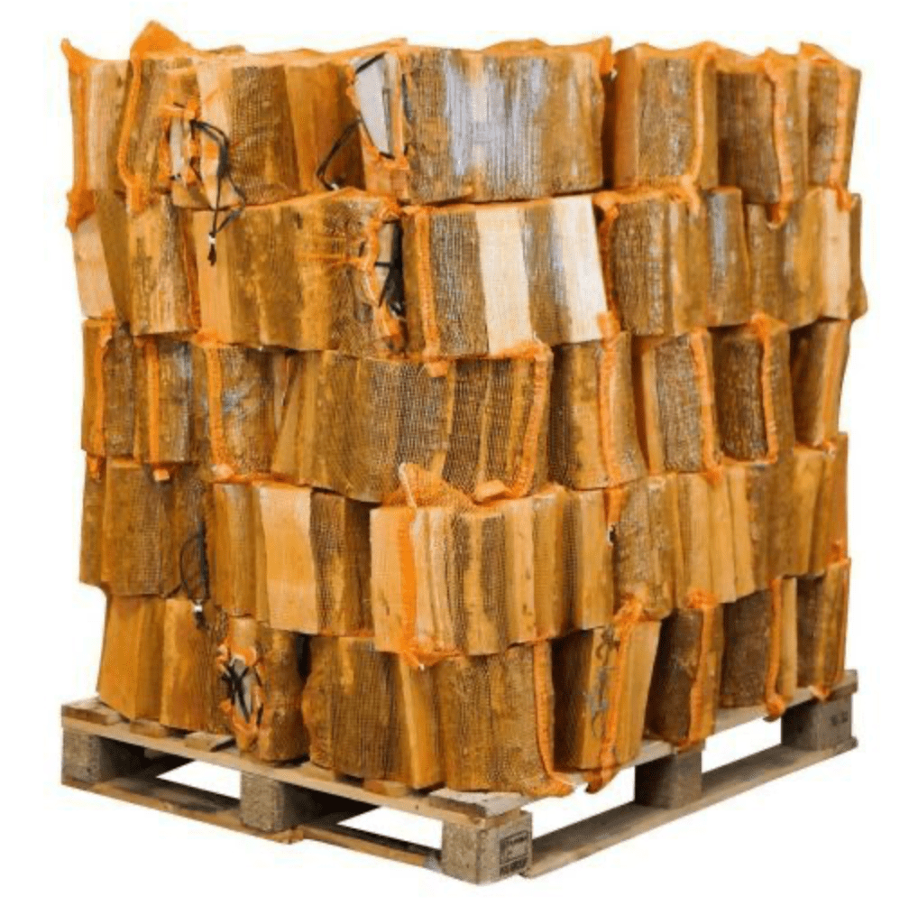 KILN DRIED BIRCH LOGS NETS 54 X 25L - Ready Set SuppliedKILN DRIED BIRCH LOGS NETS 54 X 25L