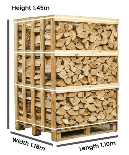 KILN - DRIED OAK FIREWOOD LOGS – APPROX. 1.63M³ STACKED / 2.5–2.6M³ LOOSE - Ready Set SuppliedKILN - DRIED OAK FIREWOOD LOGS – APPROX. 1.63M³ STACKED / 2.5–2.6M³ LOOSE