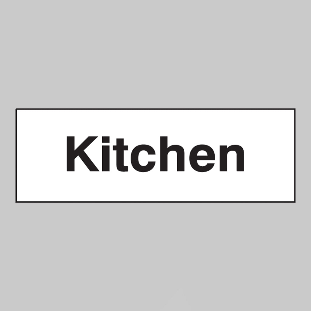 Kitchen Sign - Ready Set SuppliedKitchen SignRigid Plastic17033G