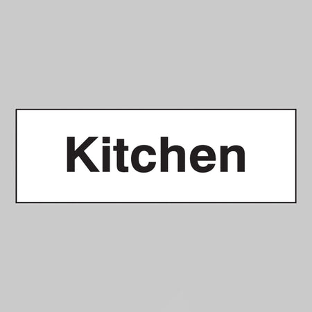 Kitchen Sign - Ready Set SuppliedKitchen SignRigid Plastic17033G