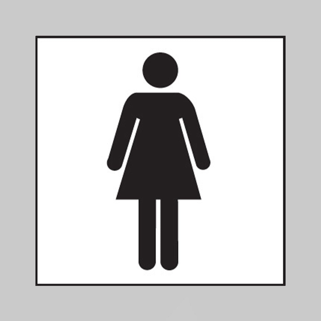 Ladies Symbol Sign - Ready Set SuppliedLadies Symbol SignRigid Plastic17024D