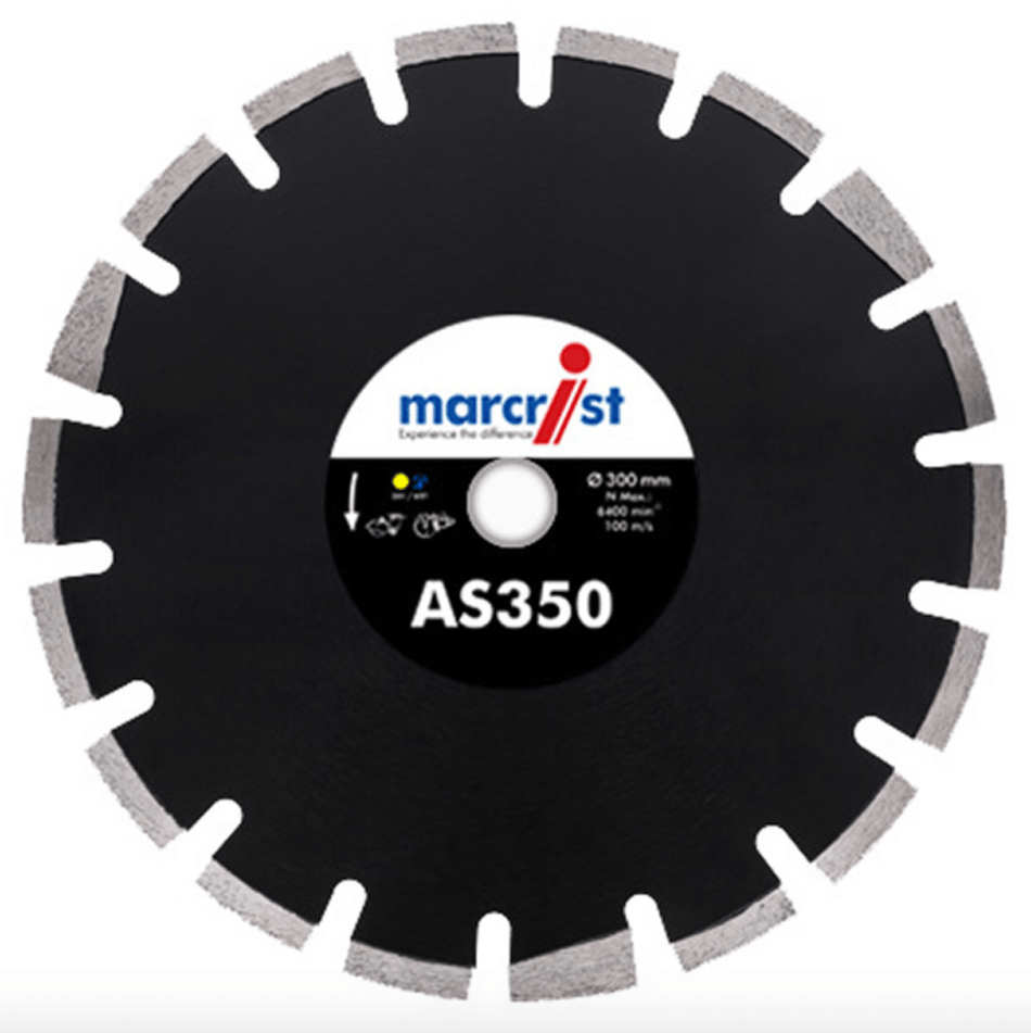 Marcrist AS350 Diamond asphalt blade - Ready Set SuppliedMarcrist AS350 Diamond asphalt blade2