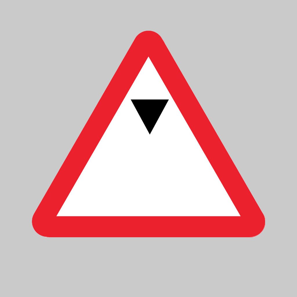 Maximum Headroom Class RA1 750mm Triangle With Channelling Sign - Ready Set SuppliedMaximum Headroom Class RA1 750mm Triangle With Channelling Sign56595