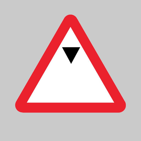 Maximum Headroom Class RA1 750mm Triangle With Channelling Sign - Ready Set SuppliedMaximum Headroom Class RA1 750mm Triangle With Channelling Sign56595
