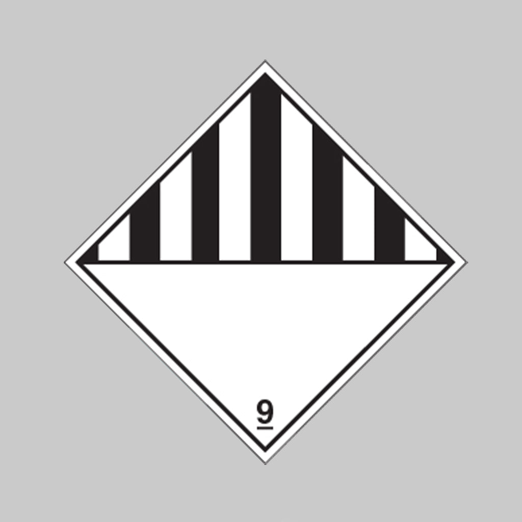 Miscellaneous Goods Class 9 Sign - Ready Set SuppliedMiscellaneous Goods Class 9 SignRigid Plastic14513F