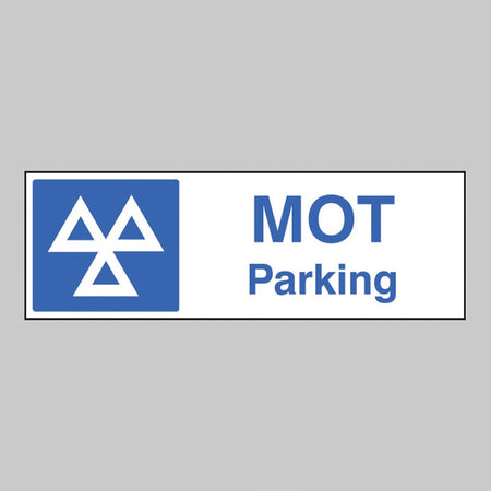 Mot Parking Sign - Ready Set SuppliedMot Parking Sign16511M