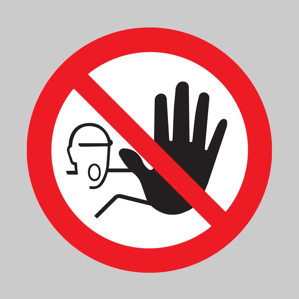 No Entry Symbol Floor Graphic 400mm Dia - Ready Set SuppliedNo Entry Symbol Floor Graphic 400mm Dia58760