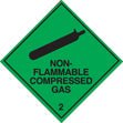 Non-Flammable Compressed Gas 2 Roll of 100 Self Adhesive Vinyl Labels 100 x 100mm - Ready Set SuppliedNon-Flammable Compressed Gas 2 Roll of 100 Self Adhesive Vinyl Labels 100 x 100mm59740