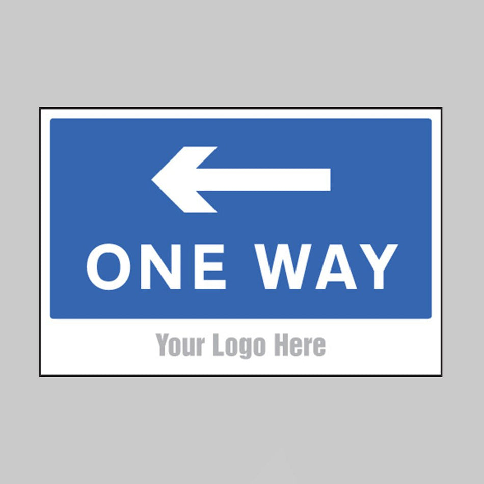 One Way, Arrow Left, Builder Signs 600 x 400mm - Ready Set SuppliedOne Way, Arrow Left, Builder Signs 600 x 400mm55770