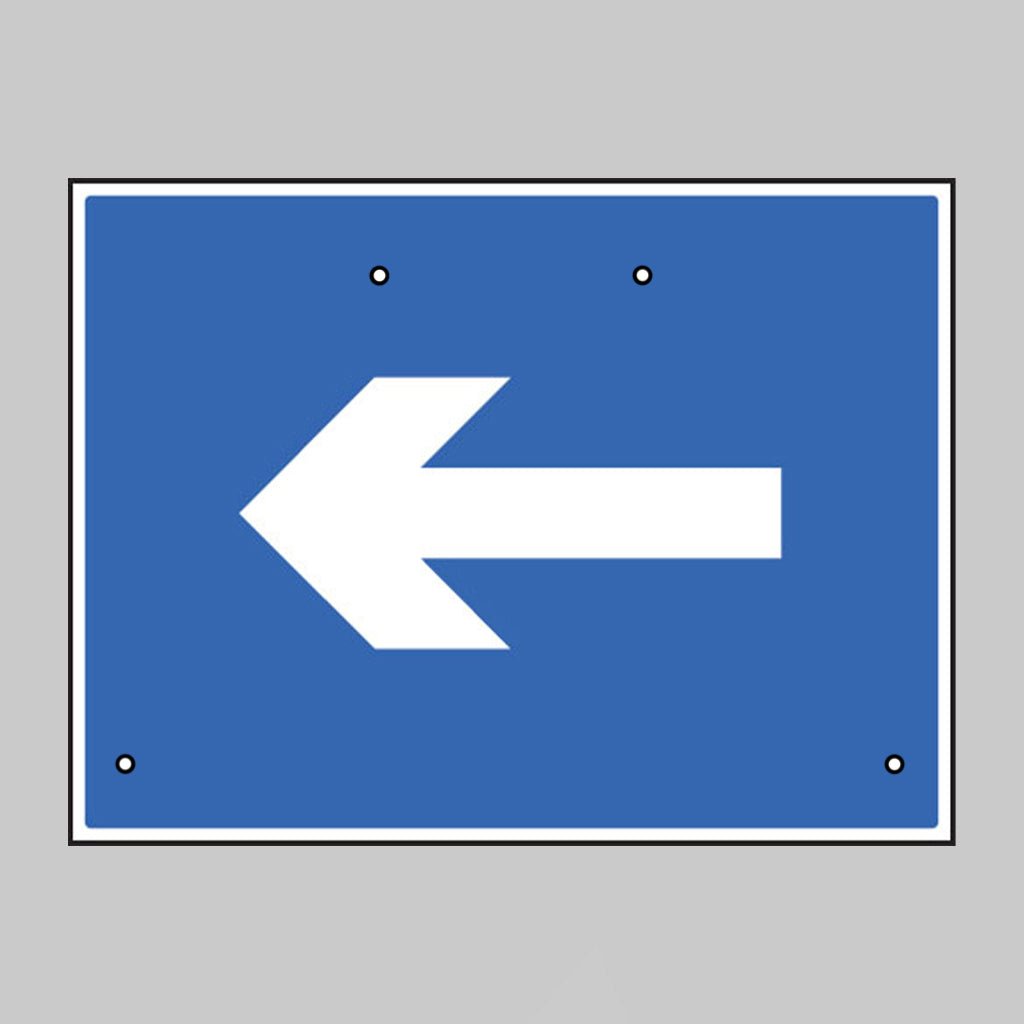 One Way Arrow Only, 600 x 450mm Re-Flex Sign (3mm Reflective Polypropylene) - Ready Set SuppliedOne Way Arrow Only, 600 x 450mm Re-Flex Sign (3mm Reflective Polypropylene)57510