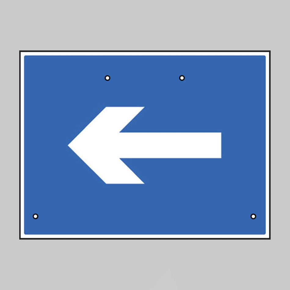 One Way Arrow Only, 600 x 450mm Re-Flex Sign (3mm Reflective Polypropylene) - Ready Set SuppliedOne Way Arrow Only, 600 x 450mm Re-Flex Sign (3mm Reflective Polypropylene)57510