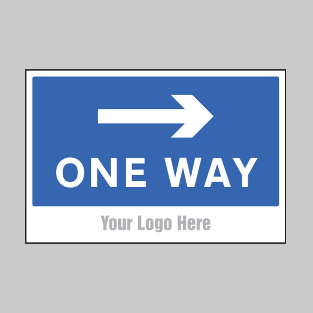 One Way, Arrow Right, Builder Signs 600 x 400mm - Ready Set SuppliedOne Way, Arrow Right, Builder Signs 600 x 400mm55769