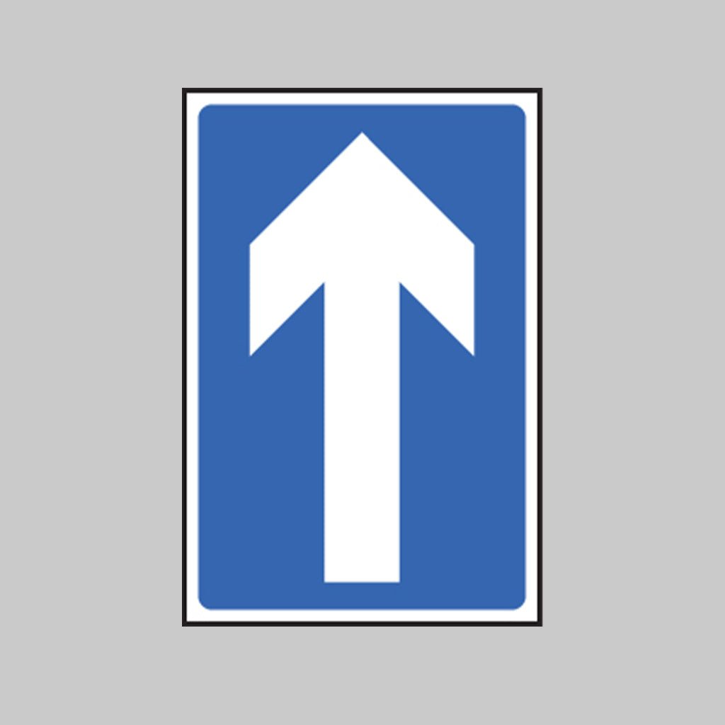 One Way Traffic Class R2 Permanent 300 x 450mm (3mm Aluminium Composite) With Channelling Sign - Ready Set SuppliedOne Way Traffic Class R2 Permanent 300 x 450mm (3mm Aluminium Composite) With Channelling Sign57731