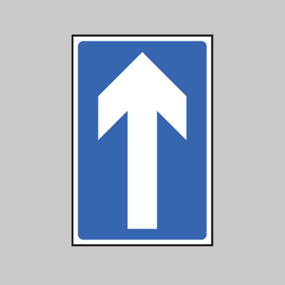 One Way Traffic Class R2 Permanent 300 x 450mm (3mm Aluminium Composite) With Channelling Sign - Ready Set SuppliedOne Way Traffic Class R2 Permanent 300 x 450mm (3mm Aluminium Composite) With Channelling Sign57731