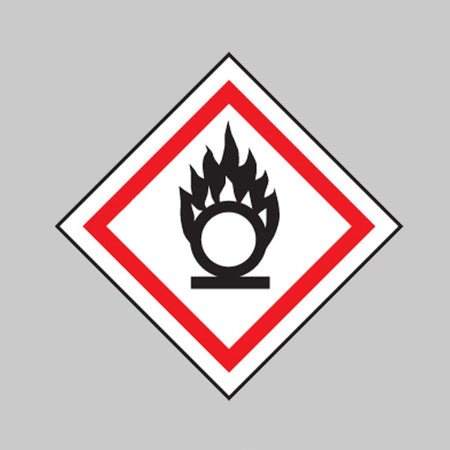 Oxidiser GHS Label - Ready Set SuppliedOxidiser GHS LabelRigid Plastic14540U