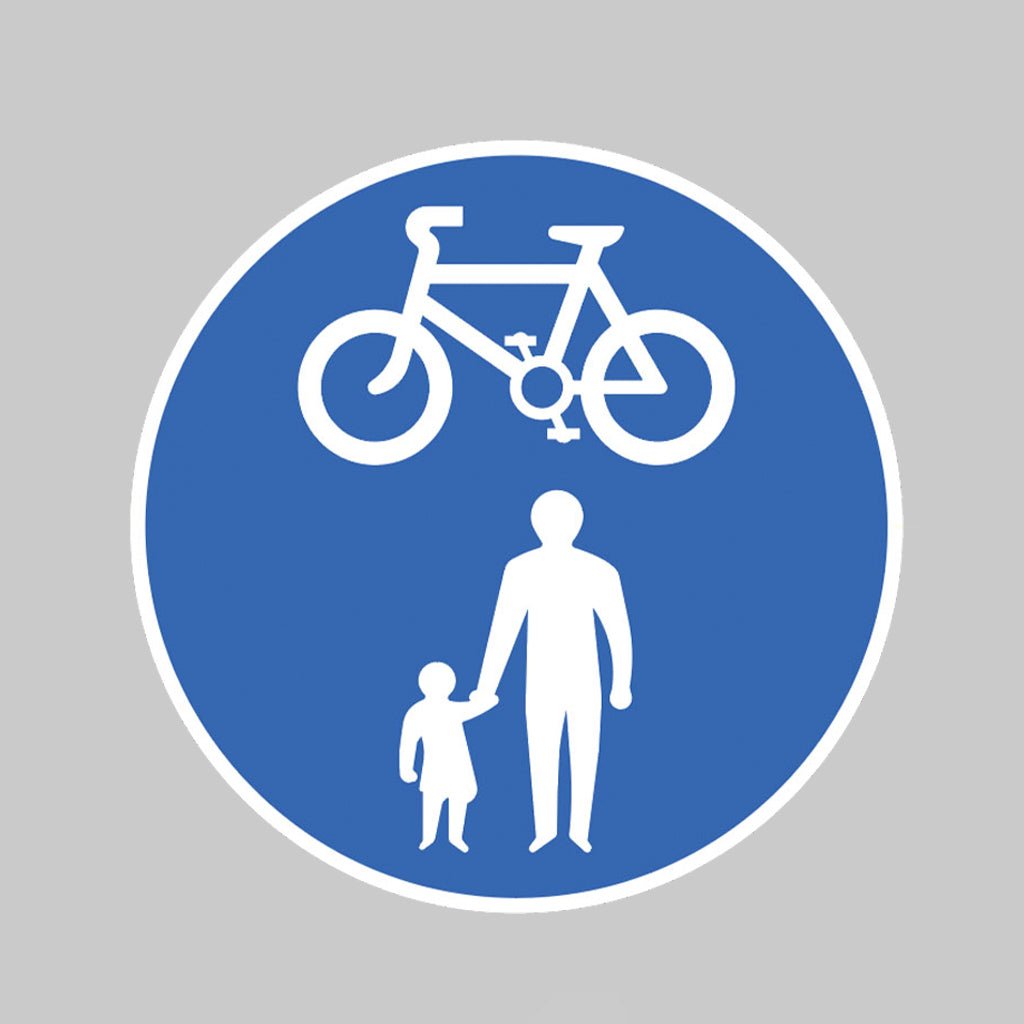 Pedal Cycles & Pedestrians Class R2 300mm Sign - Ready Set SuppliedPedal Cycles & Pedestrians Class R2 300mm Sign57743