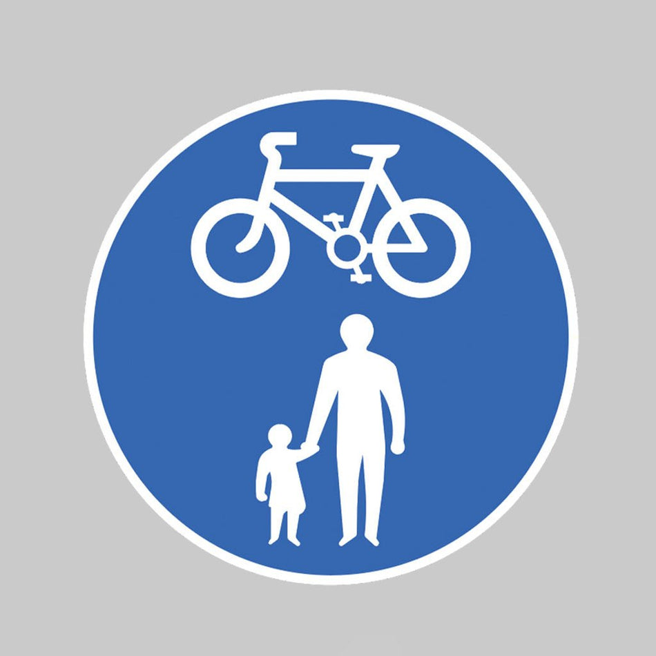 Pedal Cycles & Pedestrians Class R2 300mm Sign - Ready Set SuppliedPedal Cycles & Pedestrians Class R2 300mm Sign57743