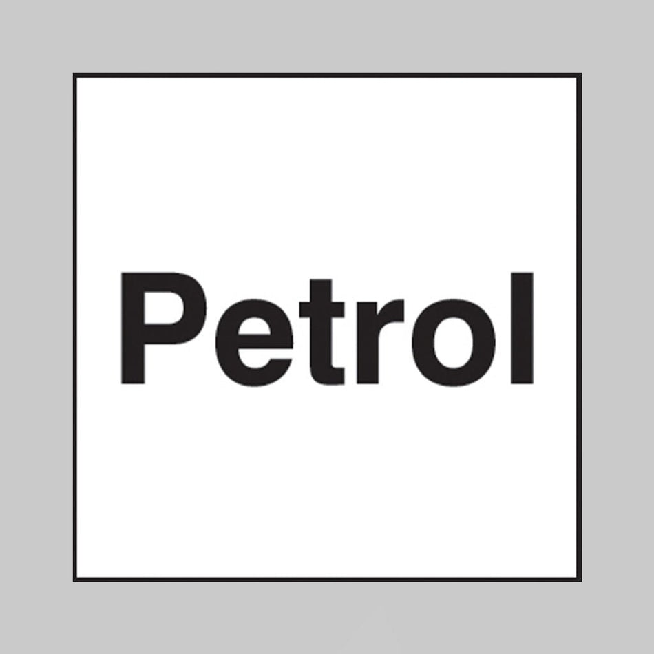 Petrol 25 x 25mm Self Adhesive Sign - Ready Set SuppliedPetrol 25 x 25mm Self Adhesive Sign56487