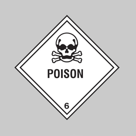 Poison Sign - Ready Set SuppliedPoison SignRigid Plastic14438F