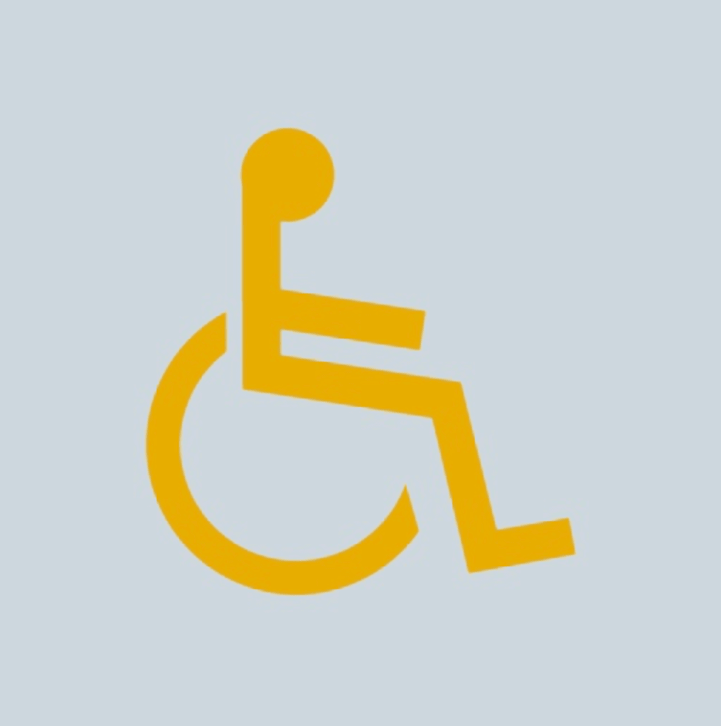 Preformed Thermoplastic Disabled Bay Symbol - Ready Set SuppliedPreformed Thermoplastic Disabled Bay SymbolYellow