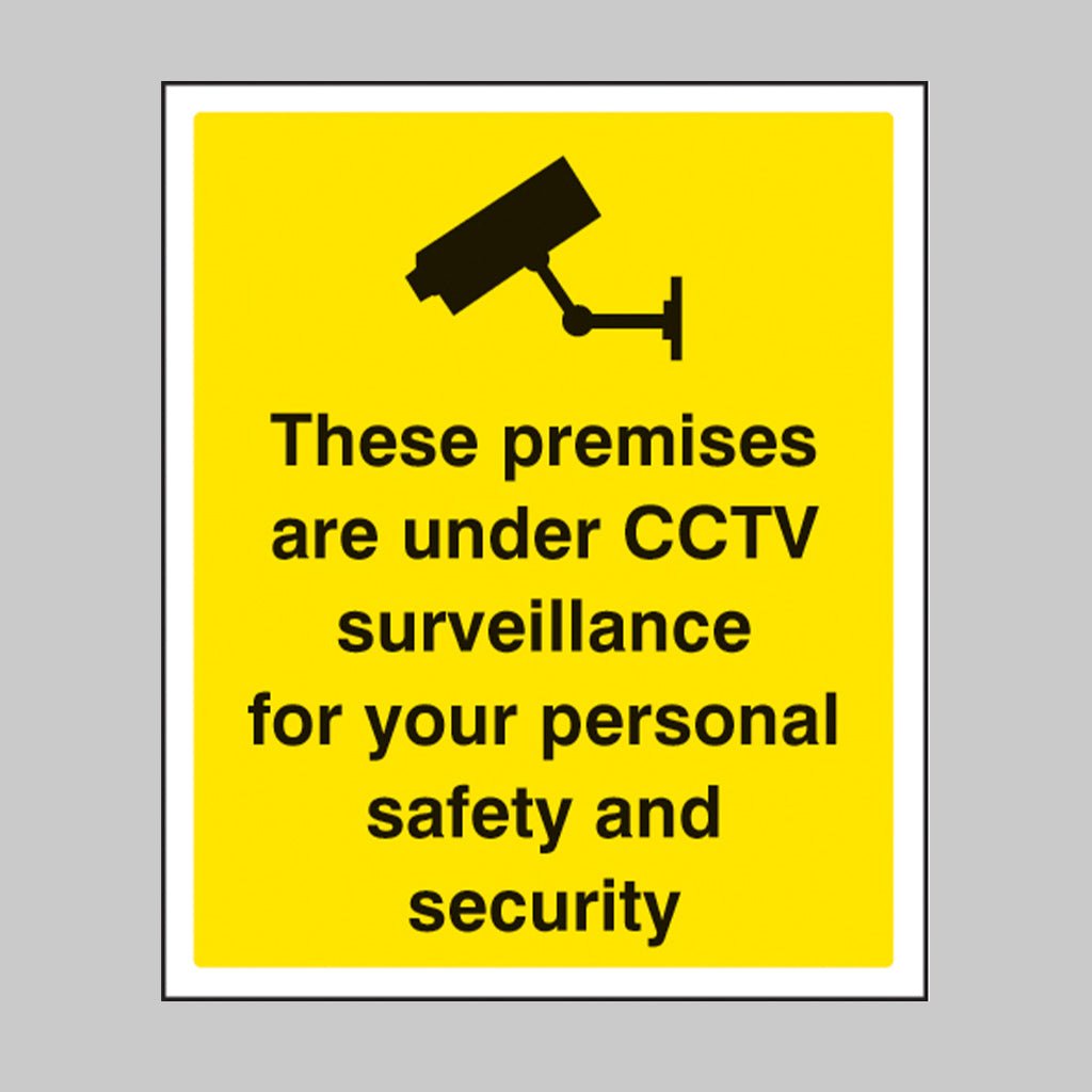 Premises Are Under CCTV Surveillance 75 x 100mm Sav On Face Sign - Ready Set SuppliedPremises Are Under CCTV Surveillance 75 x 100mm Sav On Face Sign59790