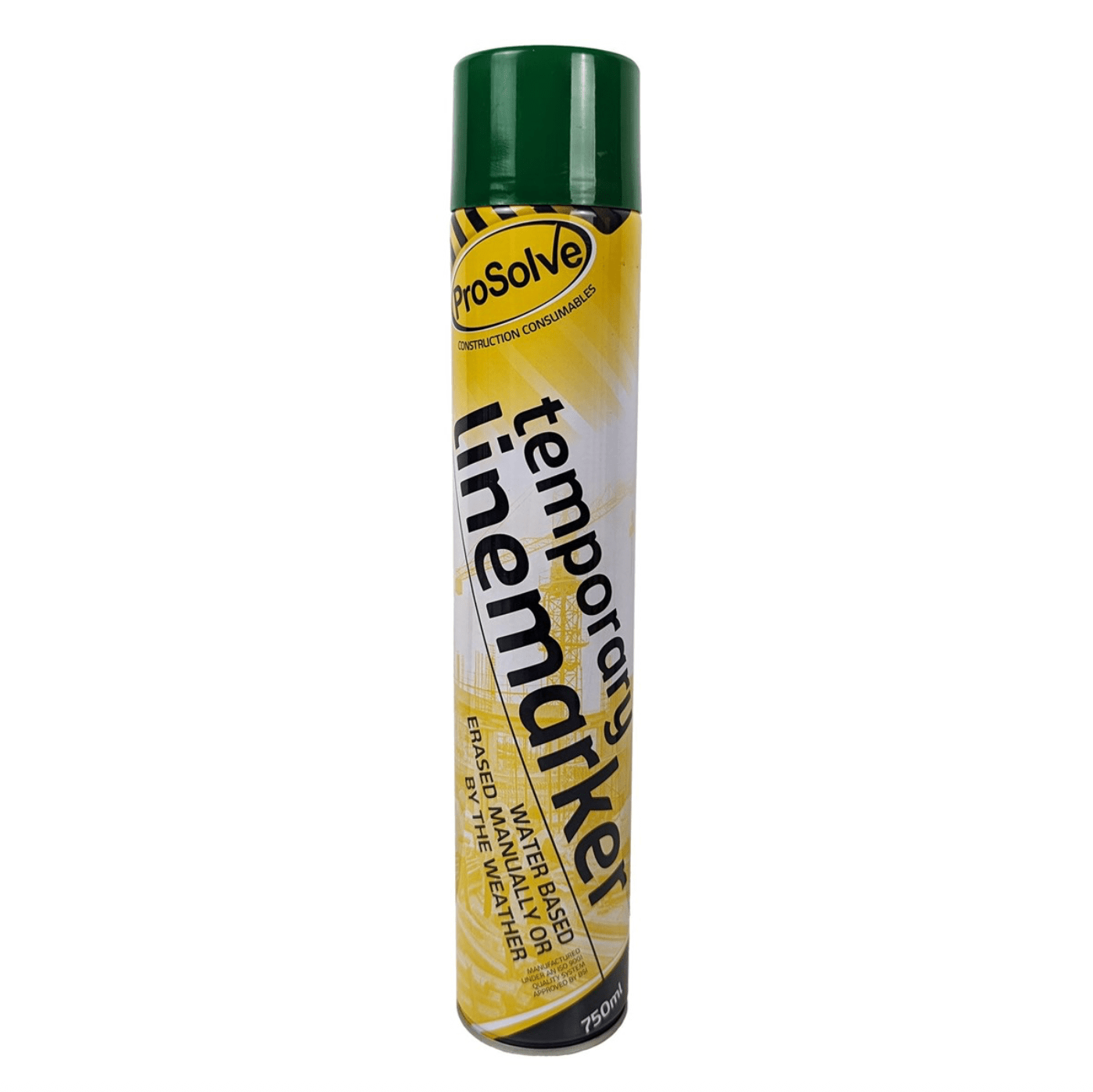 ProSolve Temporary Line Marking Paint (Water Based) 750ml - Ready Set SuppliedProSolve Temporary Line Marking Paint (Water Based) 750mlGreen108