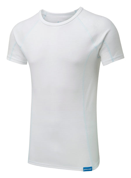 PULSAR® BLIZZARD Men's White Short Sleeve Top - Ready Set SuppliedPULSAR® BLIZZARD Men's White Short Sleeve TopSmallBZ1502 - WHT