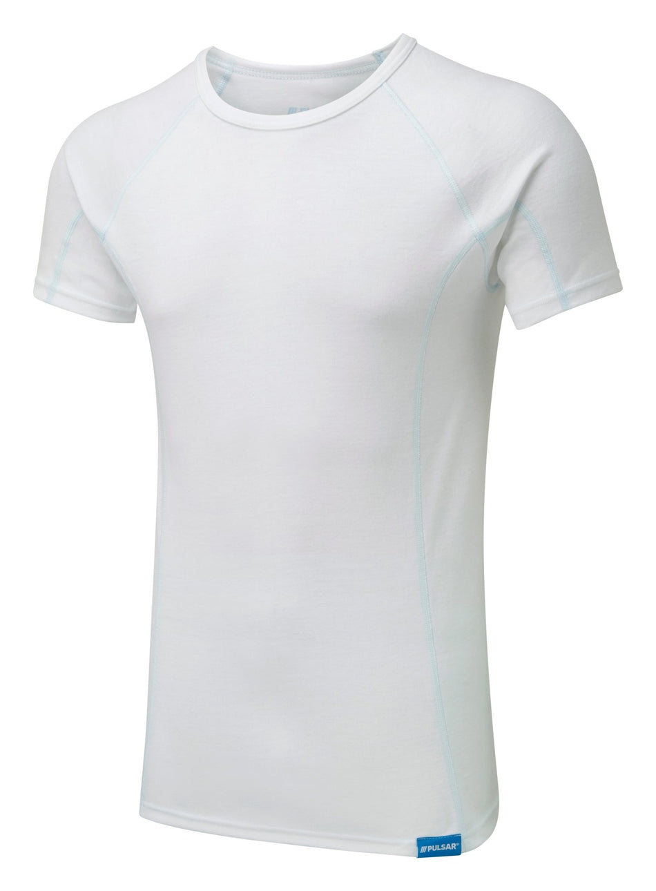 PULSAR® BLIZZARD Men's White Short Sleeve Top - Ready Set SuppliedPULSAR® BLIZZARD Men's White Short Sleeve TopSmallBZ1502 - WHT