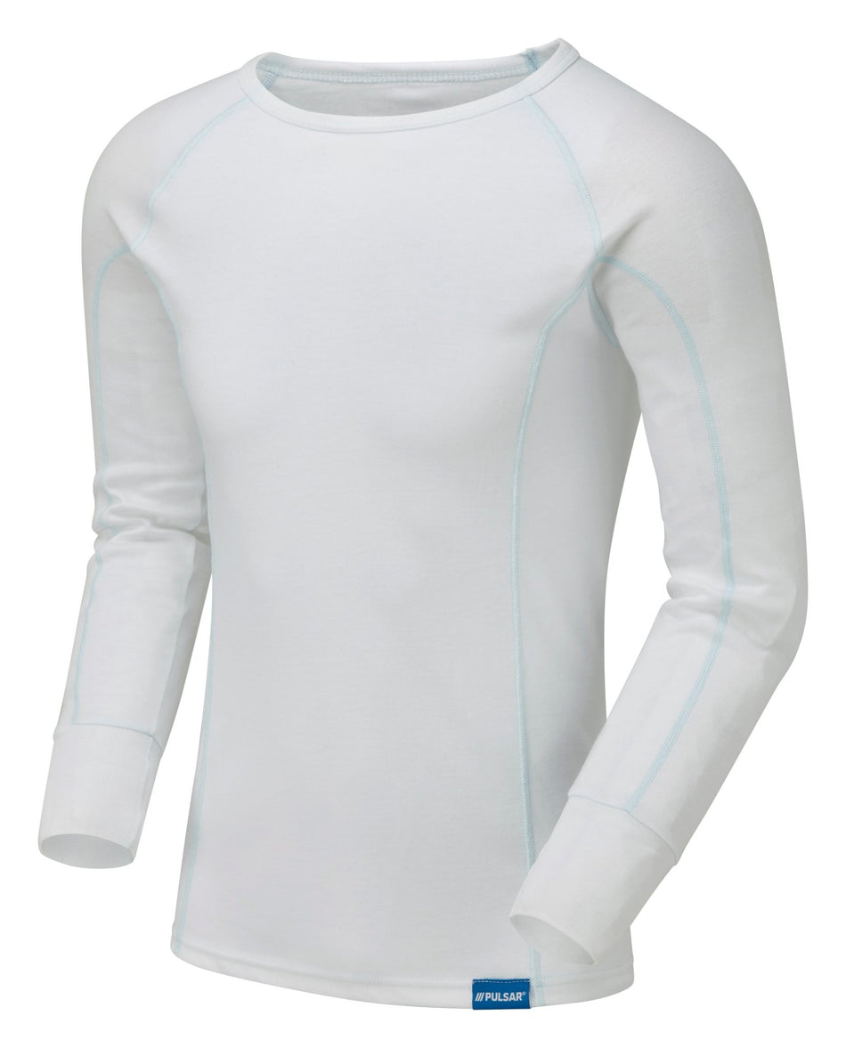 PULSAR® BLIZZARD Men's White Thermal Long Sleeve Top - Ready Set SuppliedPULSAR® BLIZZARD Men's White Thermal Long Sleeve TopSmallBZ1501 - WHT
