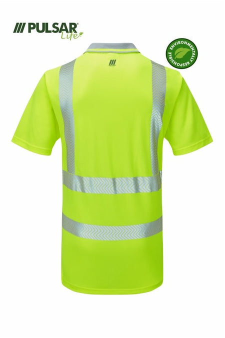 Pulsar Life Men's HV Yellow Polo Shirt - Ready Set SuppliedPulsar Life Men's HV Yellow Polo ShirtSRSS-PUL-0036