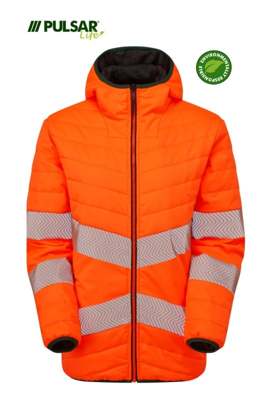 Pulsar Life Women's HV Orange Reversible Puffer Jacket - Ready Set SuppliedPulsar Life Women's HV Orange Reversible Puffer Jacket8RSS-PUL-0061