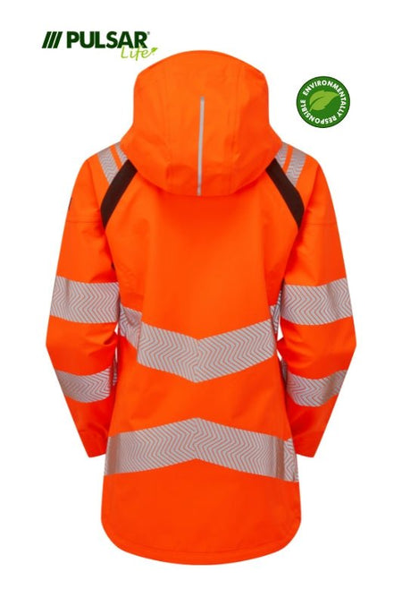 Pulsar Life Women's HV Orange Shell Jacket - Ready Set SuppliedPulsar Life Women's HV Orange Shell Jacket8RSS-PUL-0059