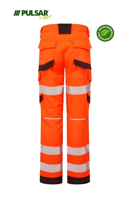 Pulsar Life Women's HV Orange Stretch Combat Trouser - Ready Set SuppliedPulsar Life Women's HV Orange Stretch Combat TrouserShort LegRSS-PUL-0067