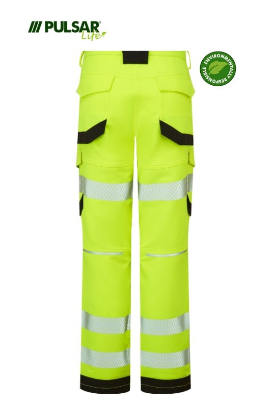 Pulsar Life Women's HV Yellow Stretch Combat Trouser - Ready Set SuppliedPulsar Life Women's HV Yellow Stretch Combat TrouserShort LegRSS-PUL-0066