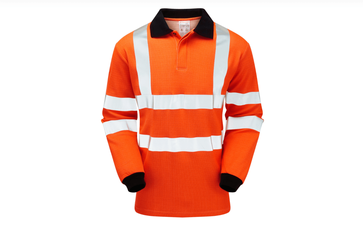 Pulsar Protect ARC Fire Retardant Long Sleeve Polo Shirt – PRARC21 - Ready Set SuppliedPulsar Protect ARC Fire Retardant Long Sleeve Polo Shirt – PRARC21SmallPRARC21 - ORG
