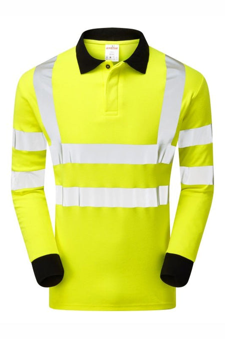 Pulsar Protect FR & ARC HV Yellow Polo Shirt - Ready Set SuppliedPulsar Protect FR & ARC HV Yellow Polo ShirtSRSS-PUL-0093