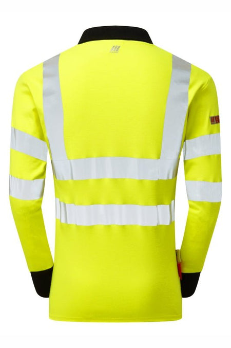 Pulsar Protect FR & ARC HV Yellow Polo Shirt - Ready Set SuppliedPulsar Protect FR & ARC HV Yellow Polo ShirtSRSS-PUL-0093