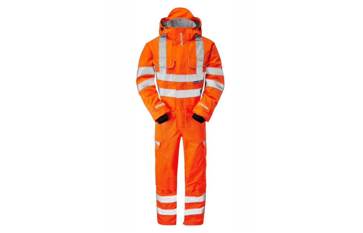 Pulsar Protect High Visibility Orange Waterproof Coverall – PR505 - Ready Set SuppliedPulsar Protect High Visibility Orange Waterproof Coverall – PR505SmallPR505 - ORG