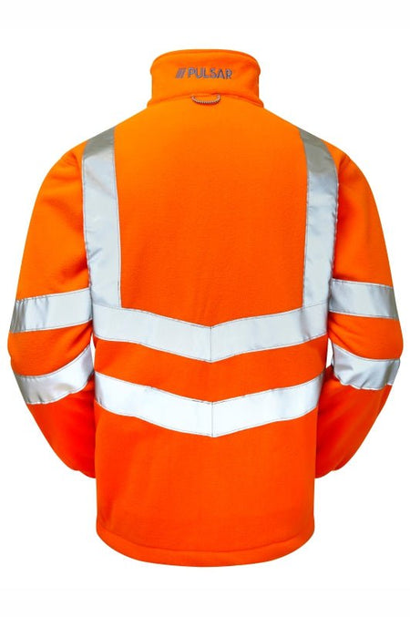 Pulsar Protect HV Orange Interactive Fleece Jacket - Ready Set SuppliedPulsar Protect HV Orange Interactive Fleece JacketXSRSS-PUL-0109