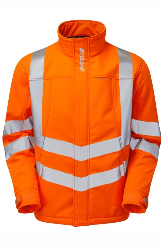 Pulsar Protect HV Orange Interactive Softshell Jacket - Ready Set SuppliedPulsar Protect HV Orange Interactive Softshell Jacket3XLRSS-PUL-0111