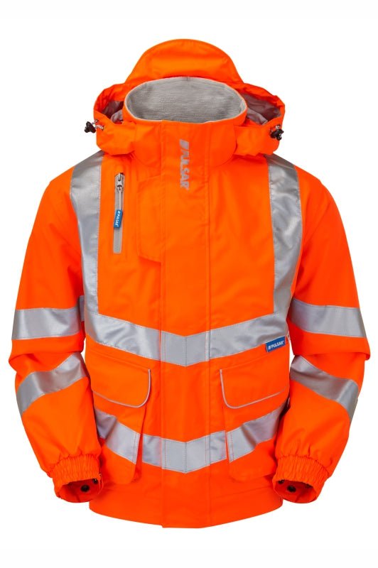 Pulsar Protect HV Orange Mesh Lined Bomber Jacket - Ready Set SuppliedPulsar Protect HV Orange Mesh Lined Bomber JacketXLRSS-PUL-0110