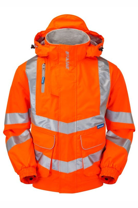 Pulsar Protect HV Orange Mesh Lined Bomber Jacket - Ready Set SuppliedPulsar Protect HV Orange Mesh Lined Bomber JacketXLRSS-PUL-0110