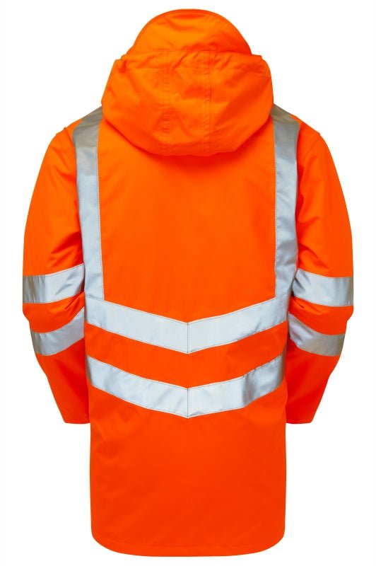 Pulsar Protect HV Orange Mesh Lined Storm Coat - Ready Set SuppliedPulsar Protect HV Orange Mesh Lined Storm CoatXSRSS-PUL-0104