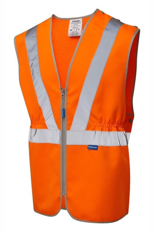 PULSAR® PROTECT HV Orange Tear Apart Waistcoat - Ready Set SuppliedPULSAR® PROTECT HV Orange Tear Apart WaistcoatSmallPR145 - ORG